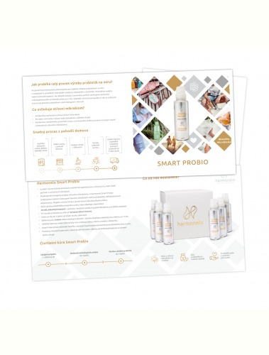SK Leaflet 10 pcs: Harmonelo SMART PROBIO (Slovak)